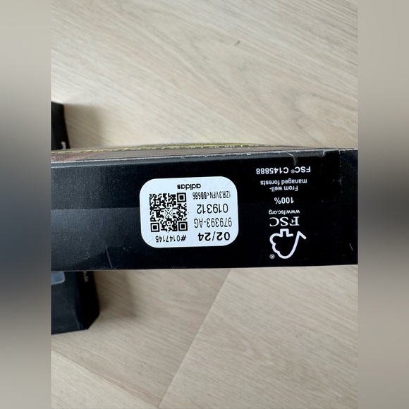 Adidas Men's Performance Boxer Briefs 3-Pack - Black, Blue, Grey size Med - Picture 12 of 12